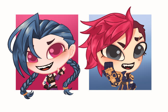 jinx-vi chibi jinx-vi chibi